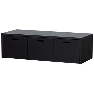 Silke Banc Cercueil Pin Noir Profond product