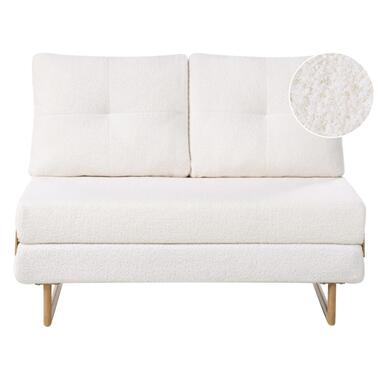 JERSLEV - 2-zits slaapbank - Off-white - Bouclé product