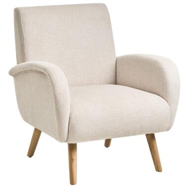 PLASSEN - Fauteuil - Lichtbeige - Stof product