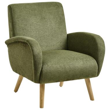 PLASSEN - Fauteuil - Groen - Stof product