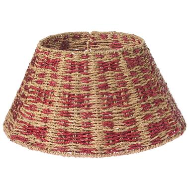 NEIGE - Kerstboomrok - Naturel/Rood - ⌀ 42 cm - Zeegras product