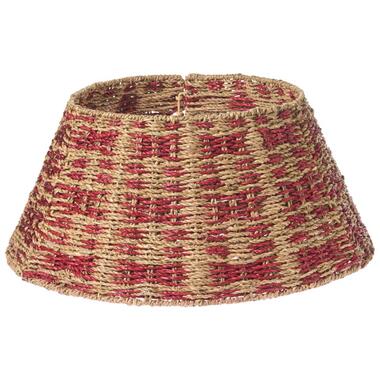 NEIGE - Kerstboomrok - Naturel/Rood - ⌀ 52 cm - Zeegras product