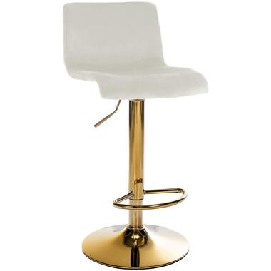 CLP Barkruk Hover Fluweel - creme product
