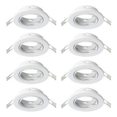 EGLO Agulo inbouwspot - 10x - Ø86 - GU10 - Wit product