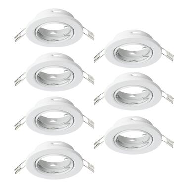 EGLO Agulo inbouwspot - 7x - Ø86 - GU10 - Wit product