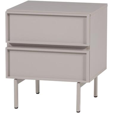 WOOOD Tours Ladekast/ Nachtkastje 2 Lades Melamine/ MDF - Zand product