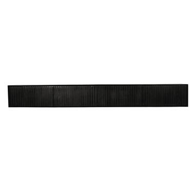 Meuble TV Suspendu Noir Bois - 240x35x30cm - Madison product