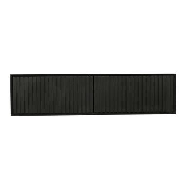 Meuble TV Suspendu Noir Bois - 120x35x30cm - Madison product