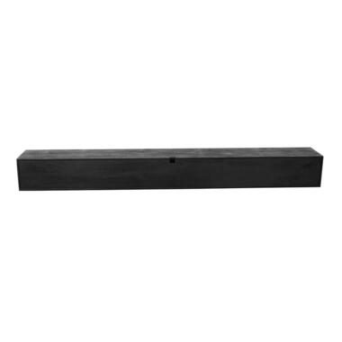 Meuble TV Suspendu Noir Bois - 280x35x30cm - Vision product