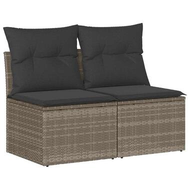 vidaXL - Loungeset - Grijs - Poly rattan product
