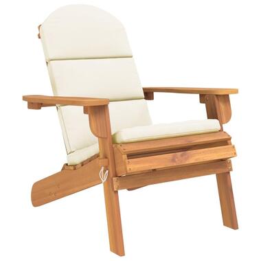 vidaXL - chaise de jardin Adirondack - Coussins - Brun - Bois d'acacia product