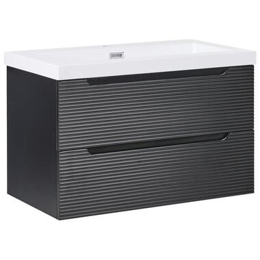 Meuble sous-lavabo avec vasque MAKANA 80 cm Noir product