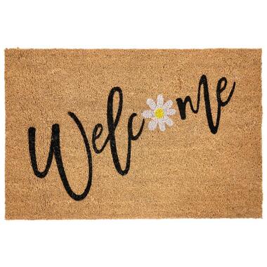 Paillasson CALIBATO Naturel 60 x 90 cm Texte Fibre de coco product