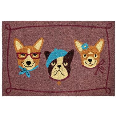 Paillasson BABABU Multicolore 60 x 90 cm Chien Fibre de coco product