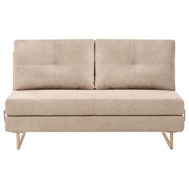 Canapé-lit 3 places JERSLEV Tissu Marron clair product
