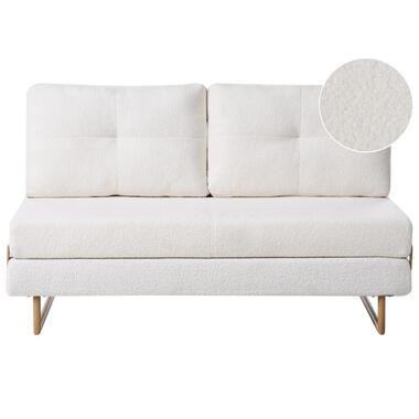 Canapé-lit 3 places JERSLEV Bouclé Blanc cassé product