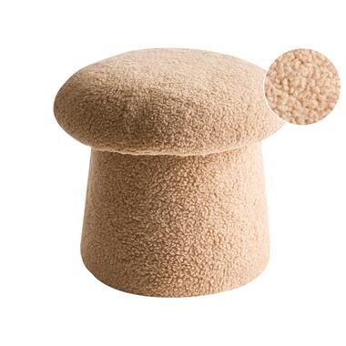Pouf EUFAULA Bouclé Beige product