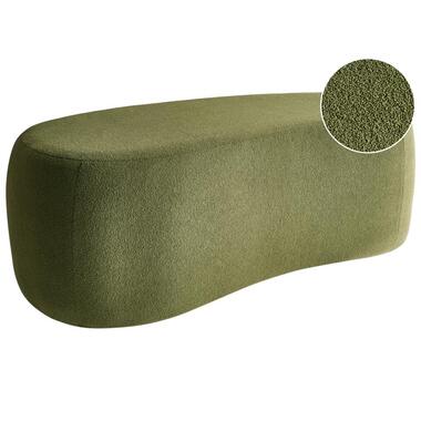 Pouf BAYARD Bouclé Vert product