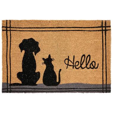 Paillasson MARAGANG Naturel 60 x 90 cm Chat Chien Fibre de coco product