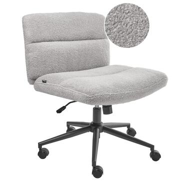 Chaise de bureau CATLIN Bouclé Gris clair product