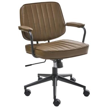 Chaise de bureau BERNE Cuir PU Marron product