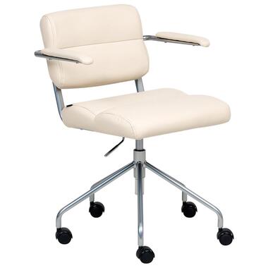 CANDOR - Bureaustoel - Off-white - Kunstleer product