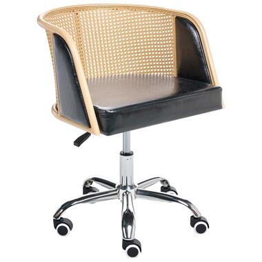 Chaise de bureau ELKHART Cuir PU Noir product