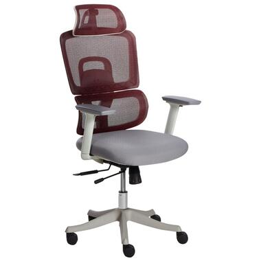 Chaise de bureau ALLY Tissu Rouge foncé product