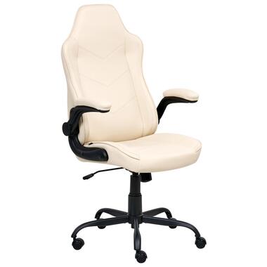 Chaise de bureau TRIUMPHER Cuir PU Blanc cassé product