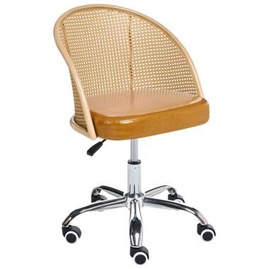 Chaise de bureau BALTIMORE Cuir PU Marron product