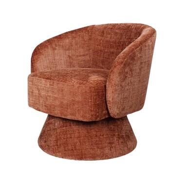 Fauteuil rembourré Kenny - brun rouille product
