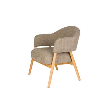 Puur - Clay fauteuil hout - donkerbruin product