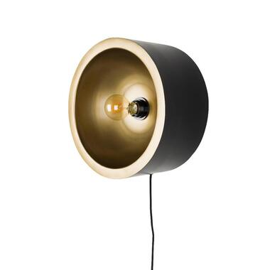 Applique murale Dudley ronde L - noir/or product