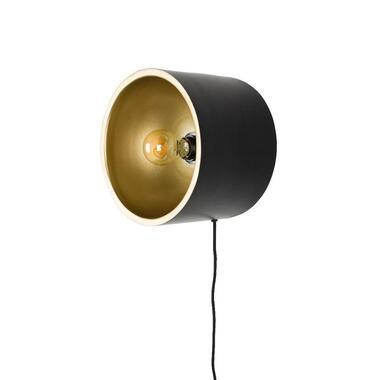 Applique murale Dudley ronde M - noir/or product