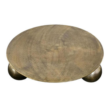StarFurn Salontafel Goud - 90x90x23cm - Ziva product