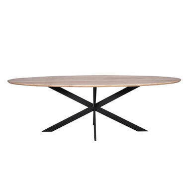 StarFurn Eettafel Naturel Hout - 210x100x76cm - Ferris product