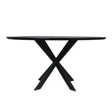 Eettafel Zwart Hout - 150x150x76cm - Ferris product