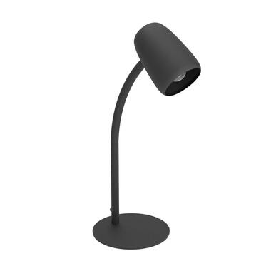 EGLO Carlo Tafellamp - Bureaulamp - E14 - 46 cm - Zwart - Kantelbaar product