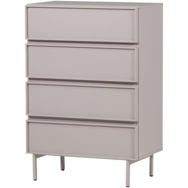 Tours Commode 4 Tiroirs Melamine/Mdf Sables product