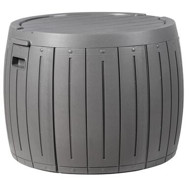 PRINOS - Kussenbox - Grijs - ⌀ 56 cm - Synthetisch materiaal product