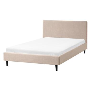 Lit avec sommier Tissu FITOU 120 x 200 cm Beige product