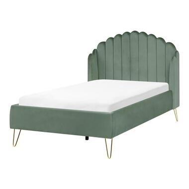 Lit avec sommier Velours AMBILLOU 120 x 200 cm Vert product