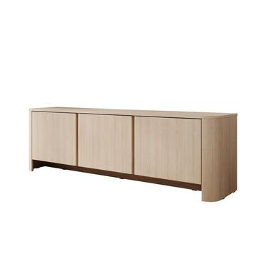 Meubella - Barbados - TV-Meubel - Eiken - 168 cm product