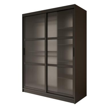 Meubella Armoire Fessaro - Noir - 150 cm product