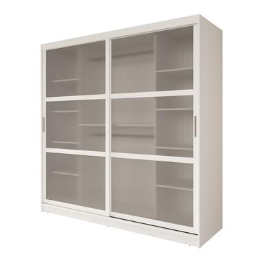 Meubella Armoire Fessaro - Blanc - 200 cm product