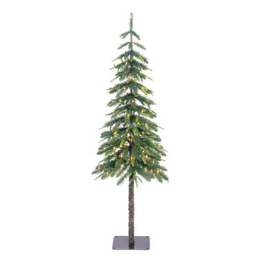 Black Box Trees Lodge Kunstkerstboom met Verlichting - H155 x Ø48 cm product