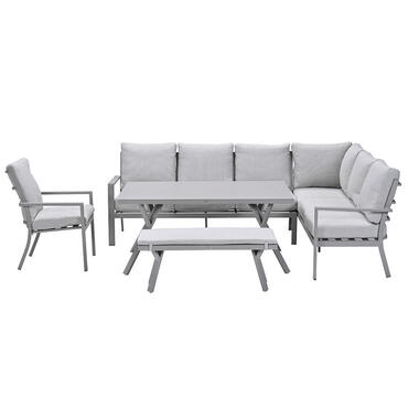 Garden Impressions Senja lounge dining set 5-delig r. - valley sand product