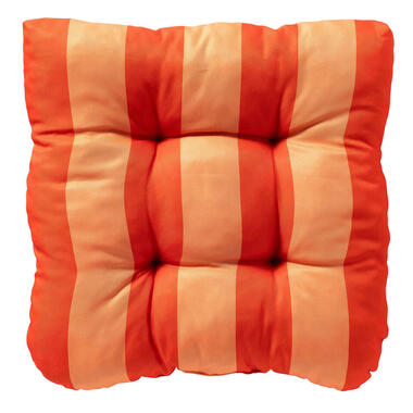 Zitkussen Stoelkussen, 2 stuks Katoen en Linnen Plaid Stoelkussen-Zitkussens /Stoelkussen-Ademend Thuiskantoor Eetkamerstoelkussen for huishoudelijk gebruik,Rood,1 pak (Color : Coffee, Size : 1 pack