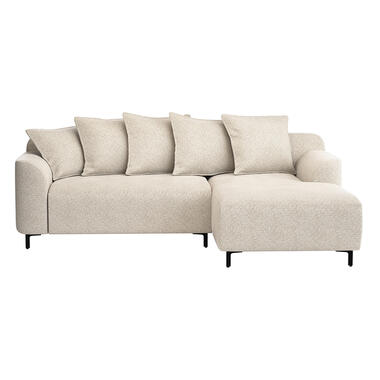 Canapé Elsa met chaise longue rechts - stof Anthology - beige product