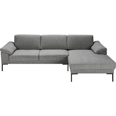 Zetel Tom met chaise longue links - Monza - grijs product